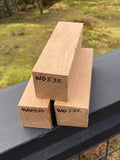 White Oak Block WO535 1.7" x 1.7" x 6.3"