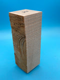 Silver Maple Block SM-237 2.1" x 2.1" x 5.8"