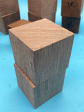 Black Walnut Blocks BW428 2" x 2" x 2"