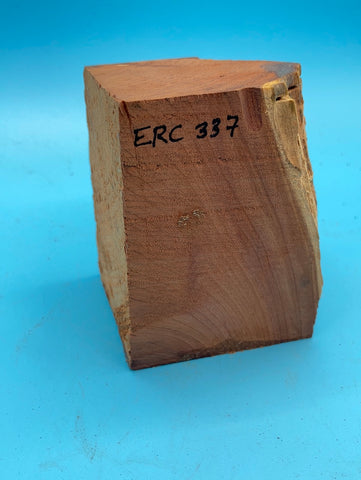 Eastern Red Cedar Block ERC-337 2.3" x 2.5" x 3.3"