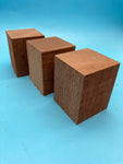 Mahogany Block MG465. 2" x 2" x 2.5"