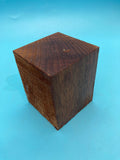 Mahogany Block MG465. 2" x 2" x 2.5"