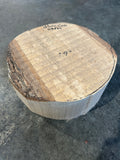 White Oak Bowl Blank WO567 9" x 9" x 3.7"