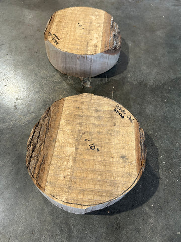 White Oak Bowl Blank WO568 10" x 10" x 3.5"
