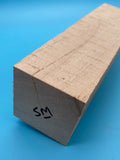 Silver Maple Block SM-238 2.1" x 2.1" x 7.6"