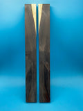 Texas Ebony Knife Scales TE-732 0.5" x 1.5" x 13"