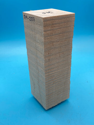 Silver Maple Block SM-237 2.1" x 2.1" x 5.8"