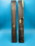 Texas Ebony Knife Scales TE-733 0.5" x 1.7" x 14"