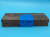 Texas Ebony Knife Scales TE-725 0.45" x 1.7" x 5"