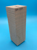 Silver Maple Block SM-237 2.1" x 2.1" x 5.8"